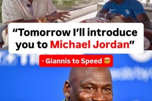 字母哥邀请甲亢哥去见乔丹：你可不能像你平时一样朝乔丹瞎嚷嚷